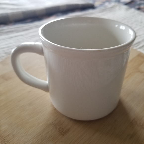 Pottery Barn | White Monogram J Ceramic Mug - Picture 2 of 5